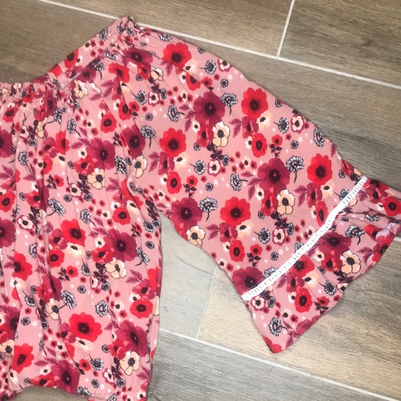 4/$25 Forever 21 off the Shoulder Crop Top Small - Picture 8 of 8